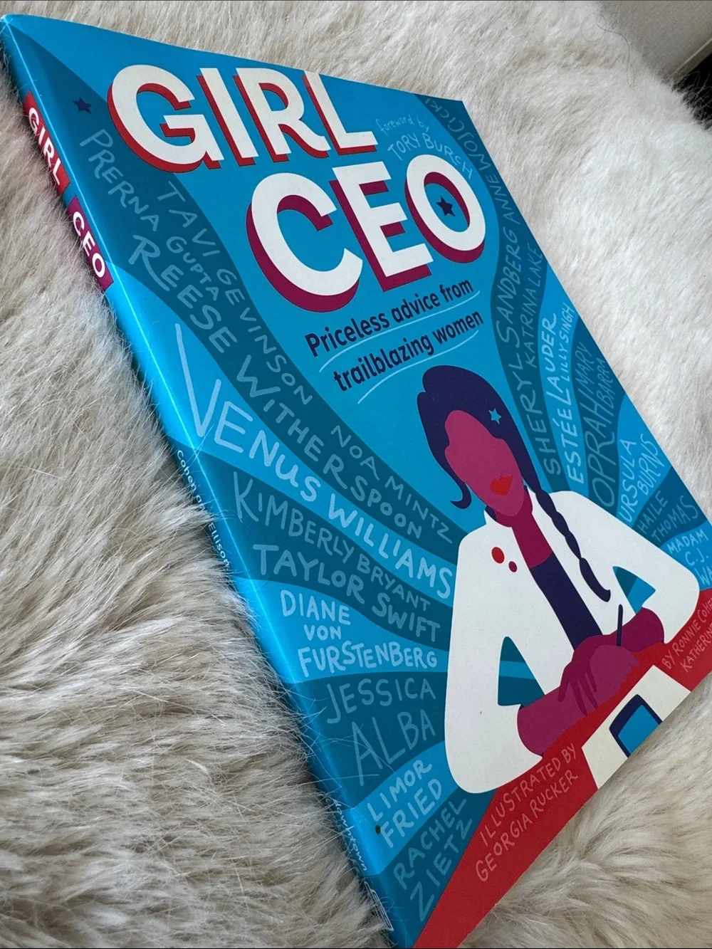 Girl CEO Illustrated Book - Blue & Teal Cover